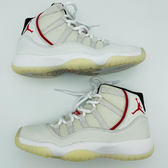 air jordan 11 gs platinum tint